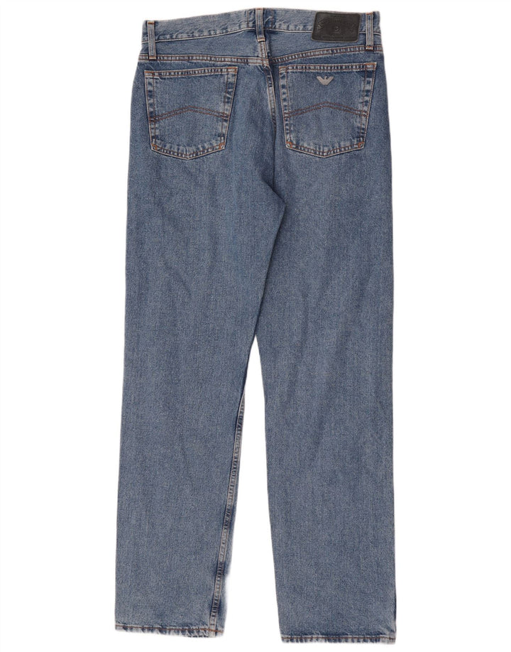Armani Jean droit homme W36 L34 bleu coton