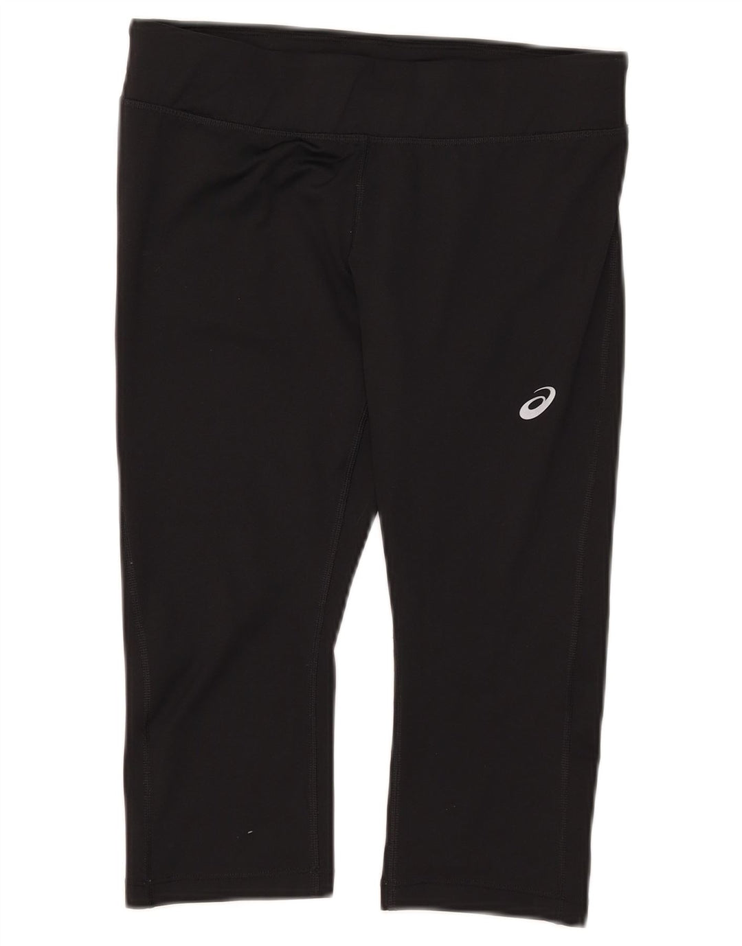 Asics Leggings Capri Femme UK 42 Polyester Noir Moyen