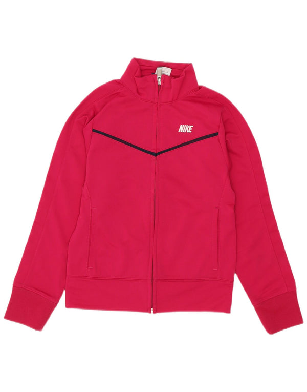 Veste de survêtement Nike Fille 8-9 ans Petit Rose Polyester