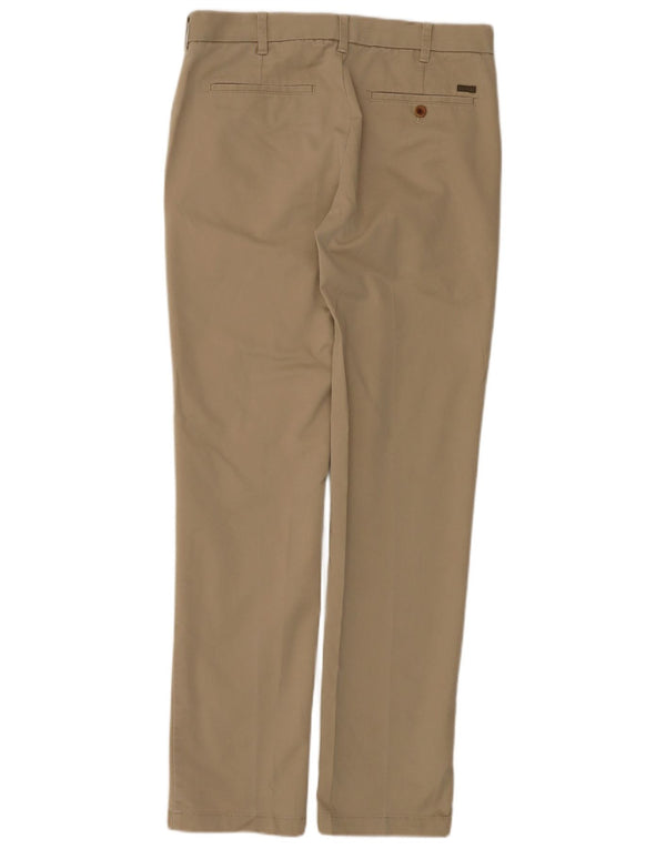 Izod Pantalon Chino Slim Homme W32 L34 Beige Coton