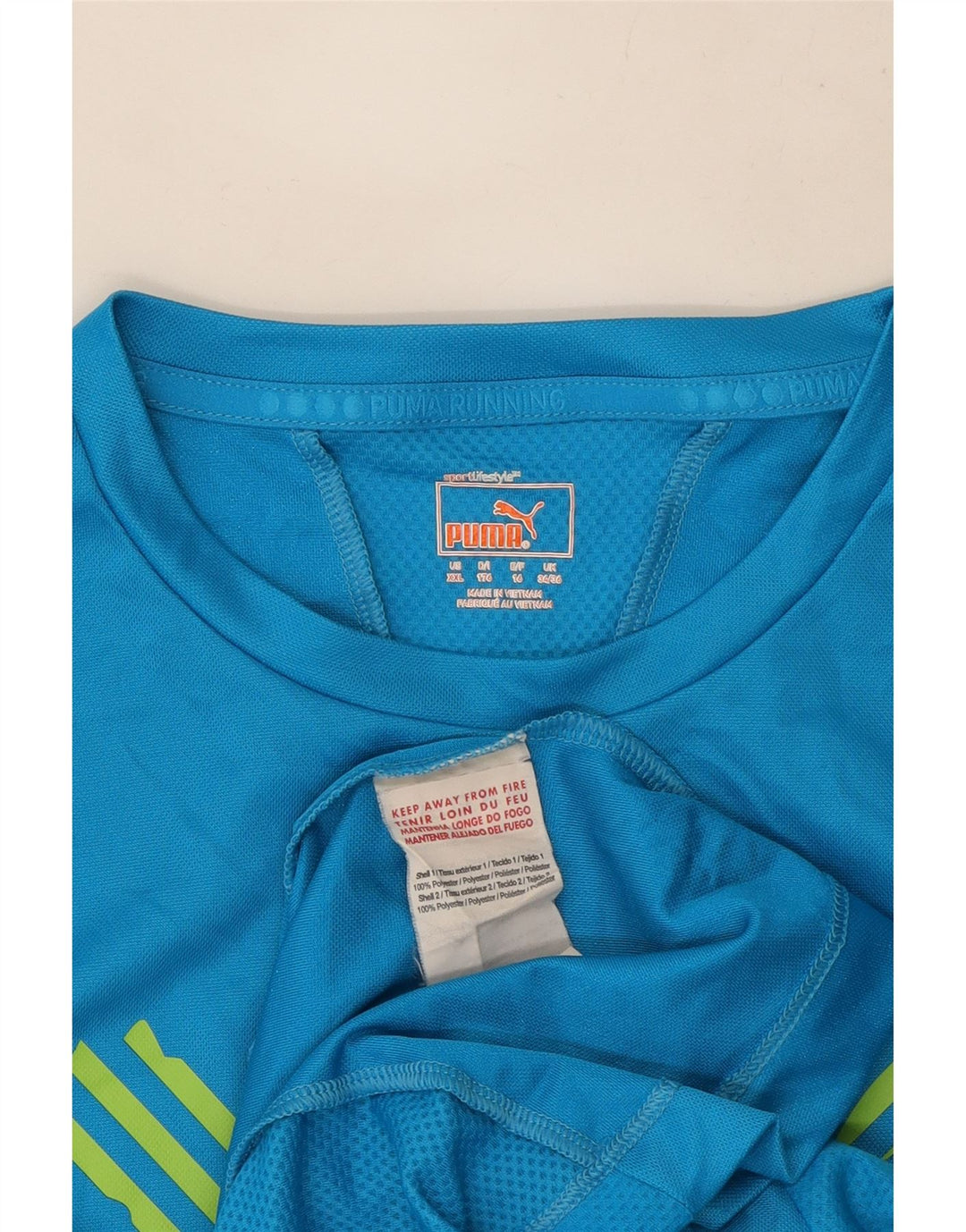Puma T-Shirt Graphique Garçon 15-16 ans Bleu Polyester