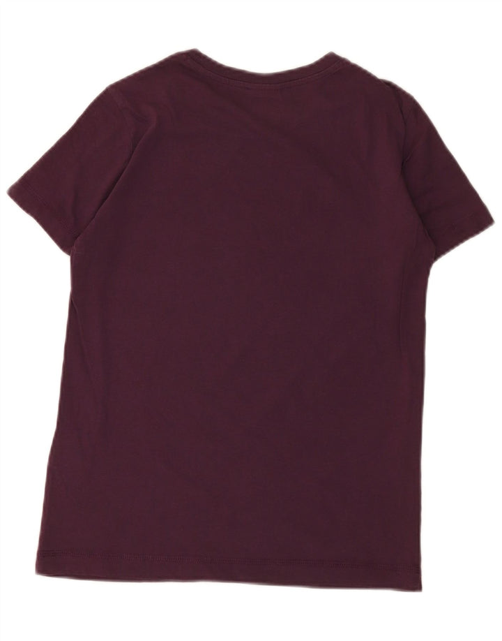 Champion T-shirt graphique pour femme UK 6 XS Violet Coton