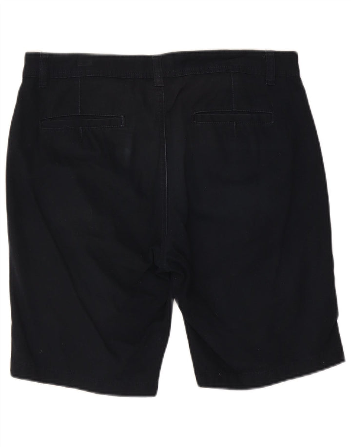 DACK'S Short Chino Homme Coupe Regular IT 48 Medium W32 Bleu Marine Coton