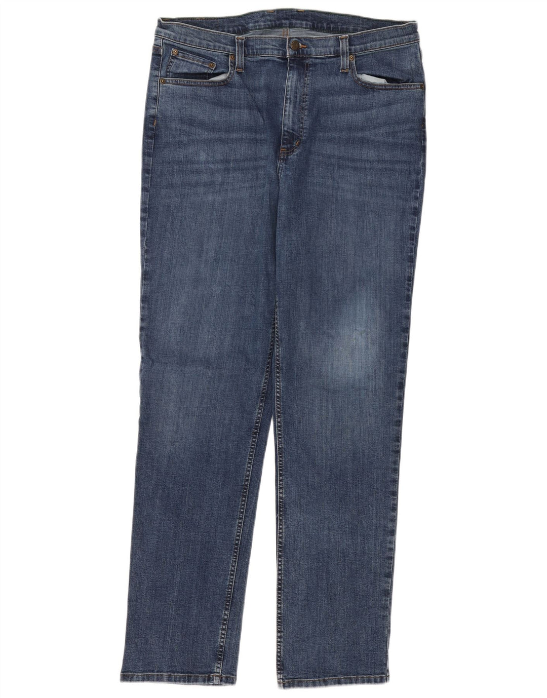 L.L.BEAN Jean Slim Homme W38 L34 Bleu Coton