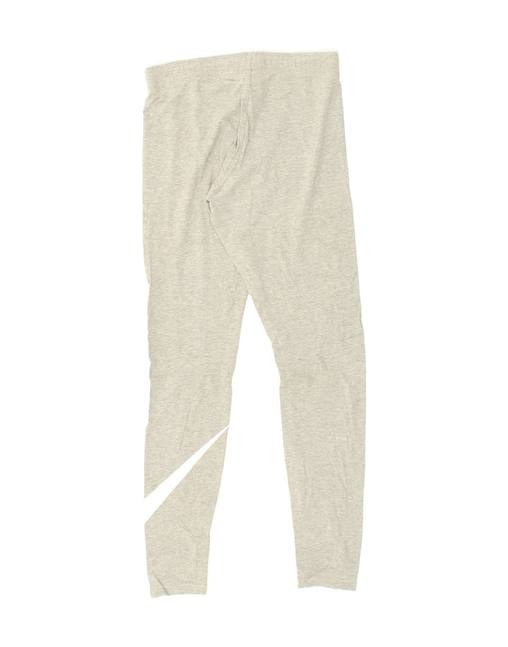 NIKE Womens Graphic Leggings UK 8 Small  Grey Vintage Nike and Second-Hand Nike from Messina Hembry 