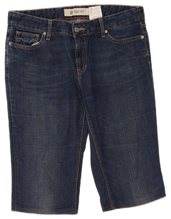 Gap Short En Jean Femme W30 Bleu Moyen Coton