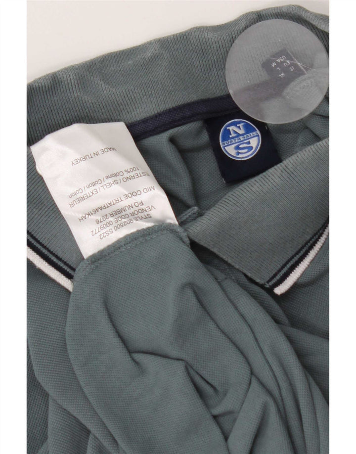 North Sails Polo Homme Gris Moyen Coton