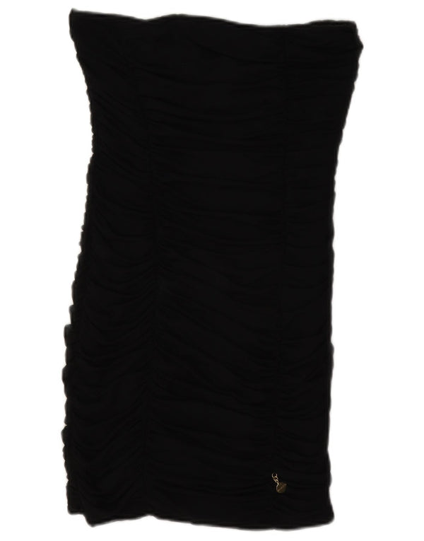 Phard Robe moulante sans bretelles pour femme UK 8 Small Noir