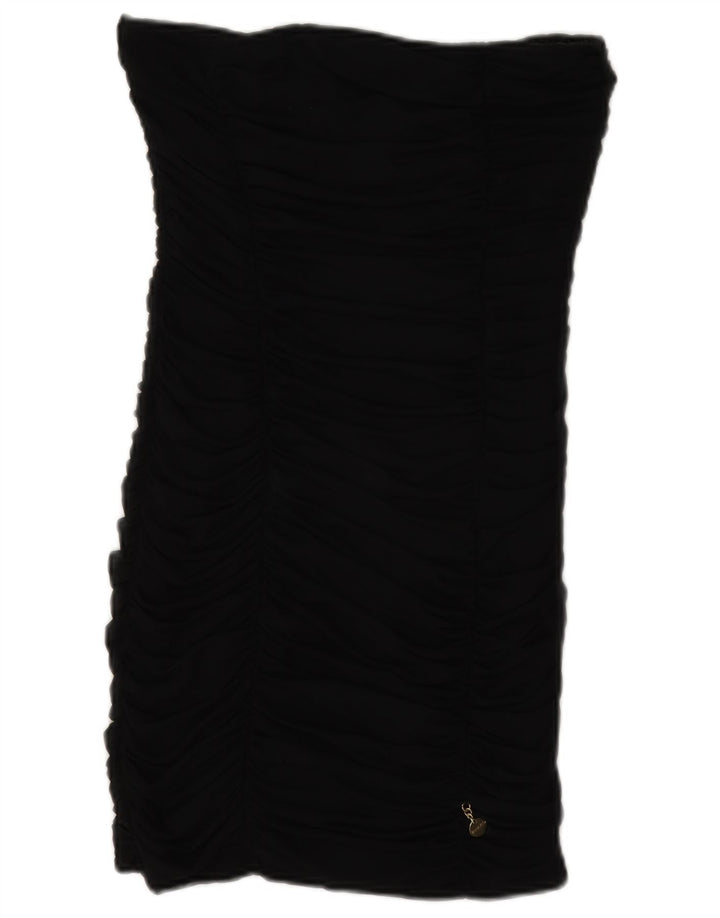 Phard Robe moulante sans bretelles pour femme UK 8 Small Noir