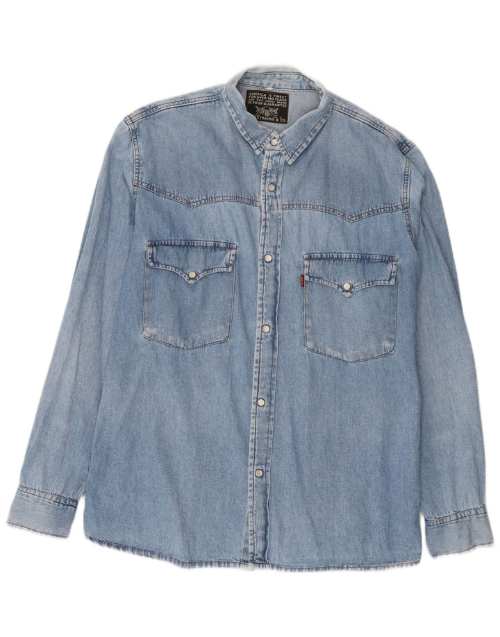 Levi's Chemise en Jean XL Homme Bleu