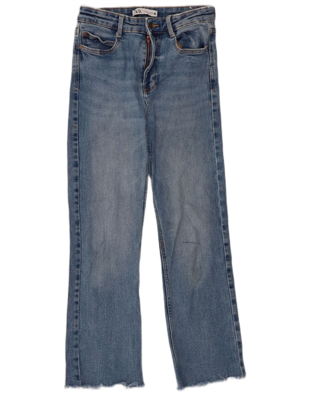 Zara Jean Bootcut Femme EU 34 2XS W24 L25 Bleu