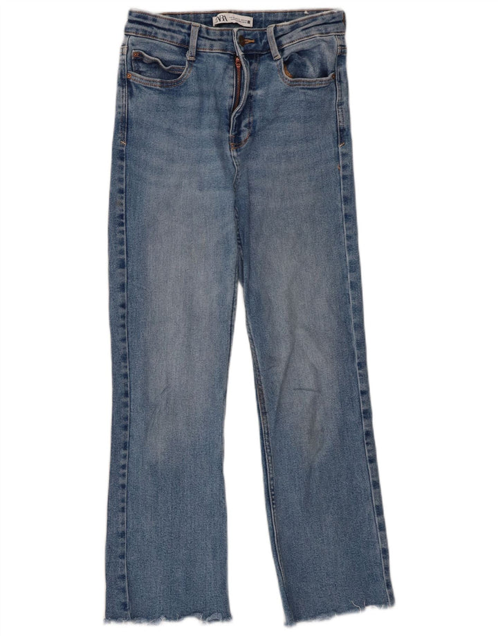 Zara Jean Bootcut Femme EU 34 2XS W24 L25 Bleu