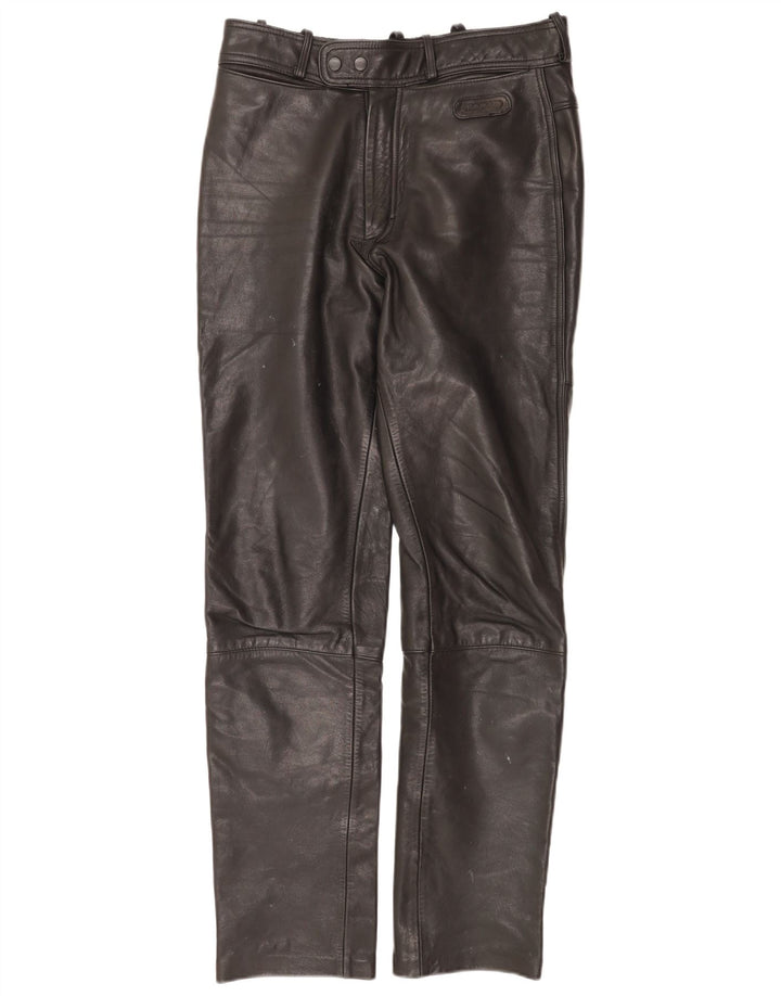 Hein Gericke Pantalon en cuir pour homme EU 50 Medium W30 L33 Cuir noir