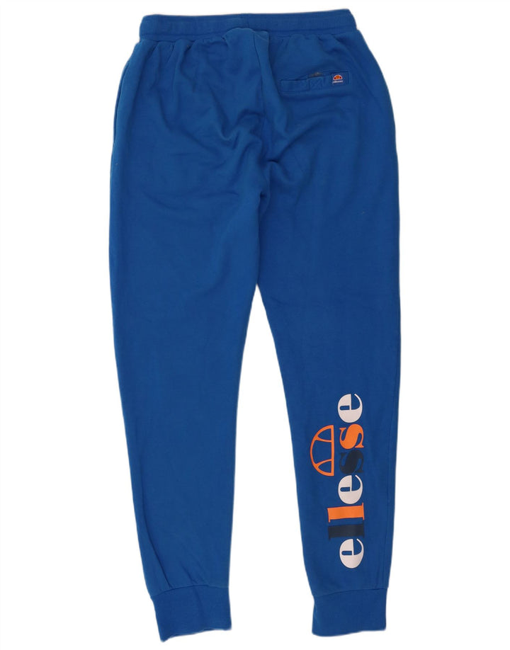 Ellesse Pantalon De Survêtement Graphique Joggers Bleu Moyen Coton Homme