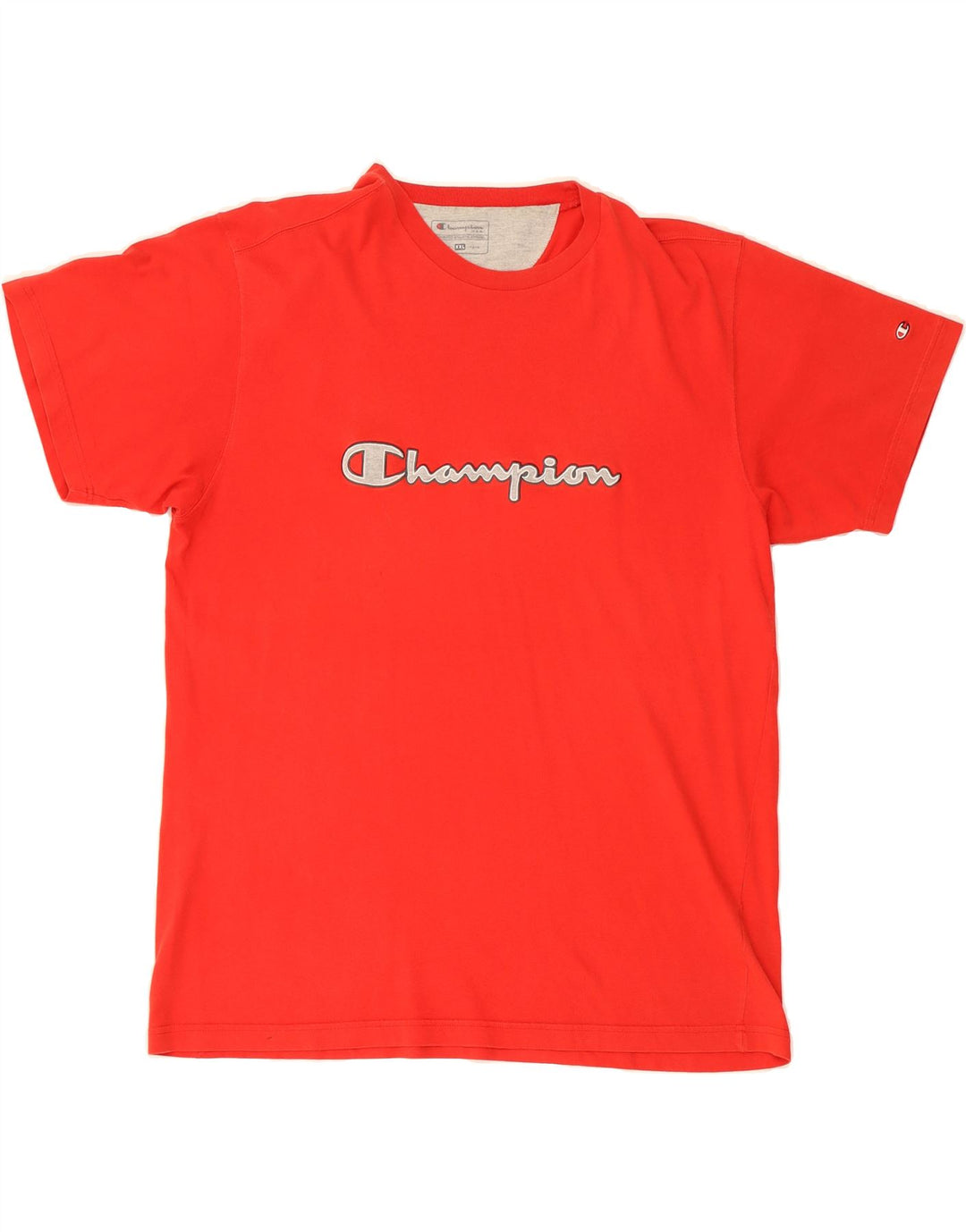 CHAMPION Mens Graphic T-Shirt Top 2XL Red Cotton Vintage Champion and Second-Hand Champion from Messina Hembry 