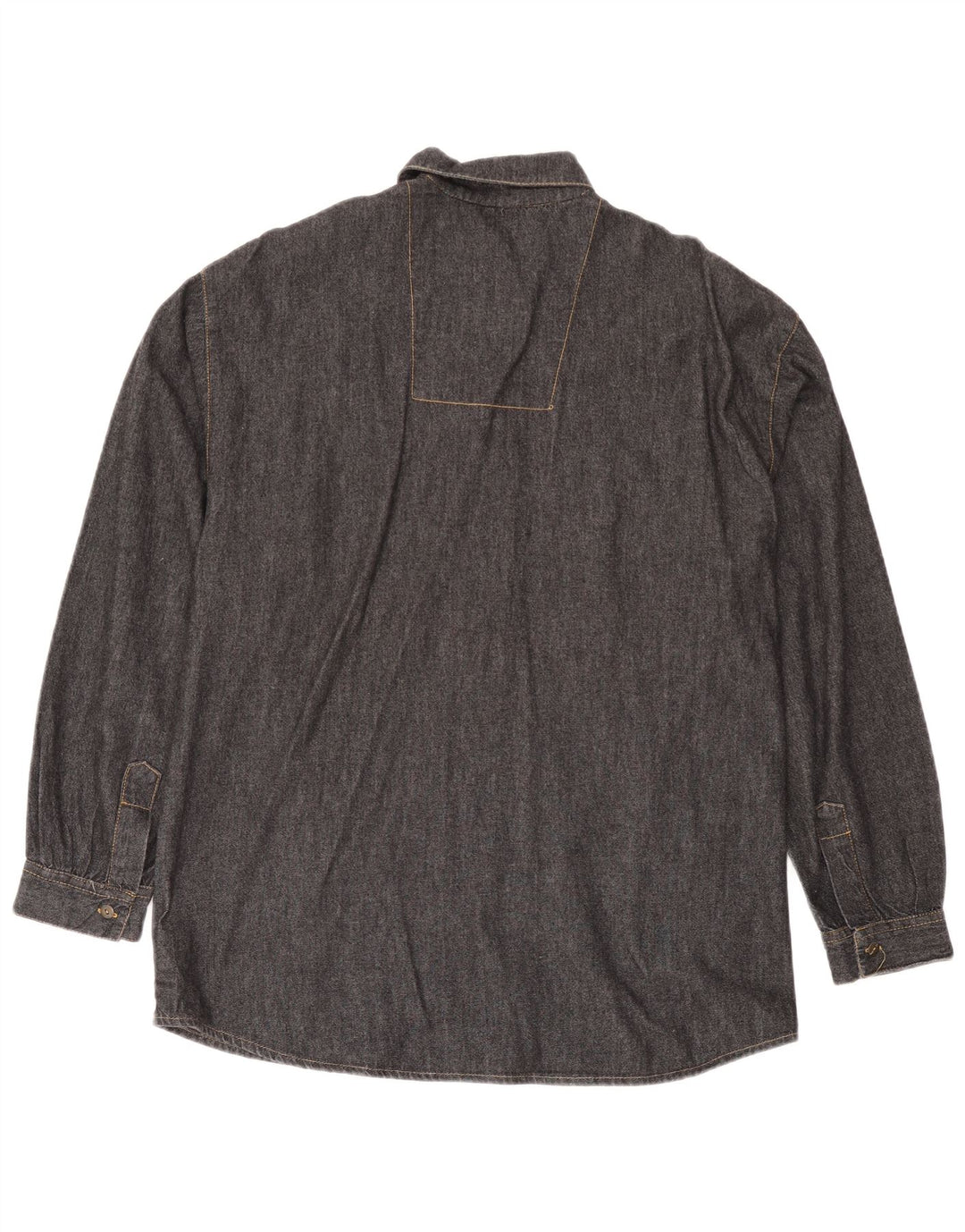 BUSTER Chemise en Jean Homme IT 48/50 Noir Moyen