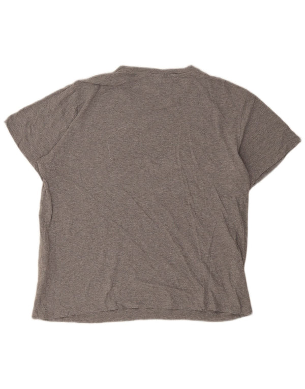 Levi's T-Shirt Graphique Homme Large Gris Moucheté Coton