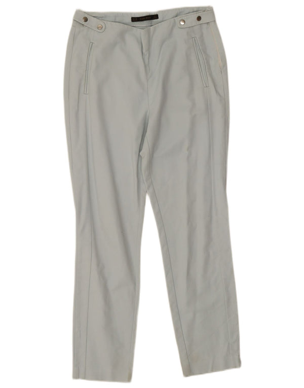 Zara Pantalon décontracté slim pour femme EU 38 Small W28 L25 Bleu