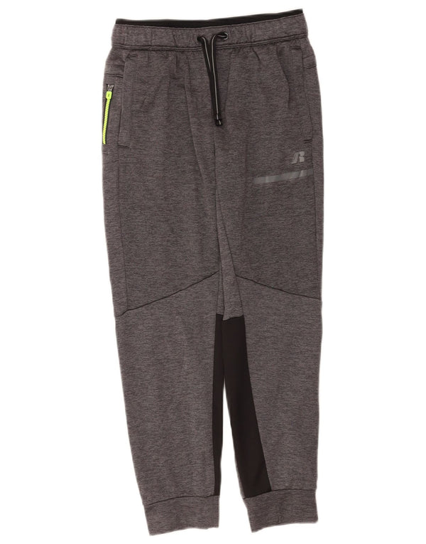 Russell Athletic Pantalon de survêtement pour garçon 10-11 ans Gris Taille L