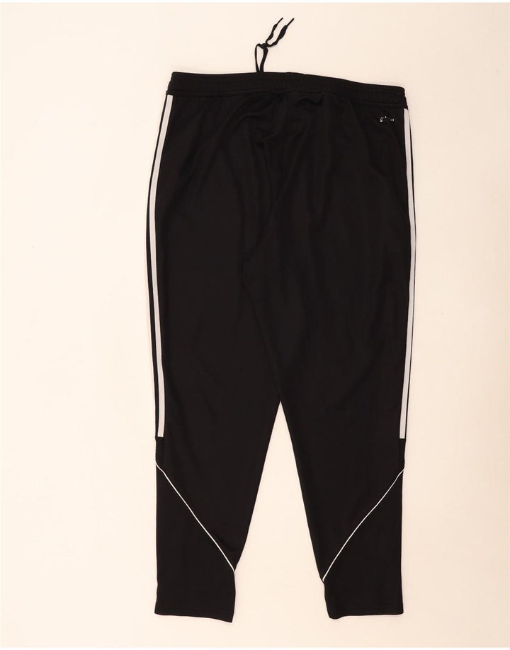 ADIDAS Pantalon de survêtement coupe régulière pour hommes 2XL Noir Polyester