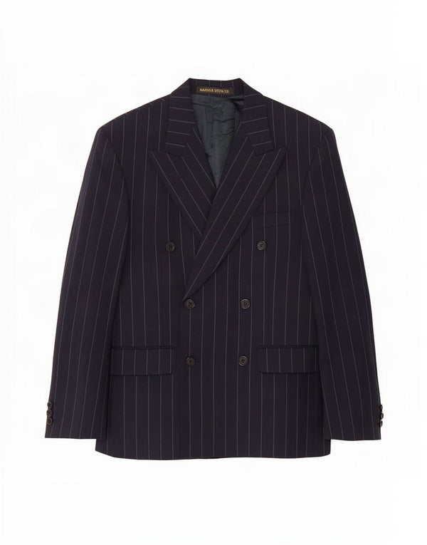 Marks & Spencer Veste blazer St. Michael pour homme UK 36 Small Bleu marine