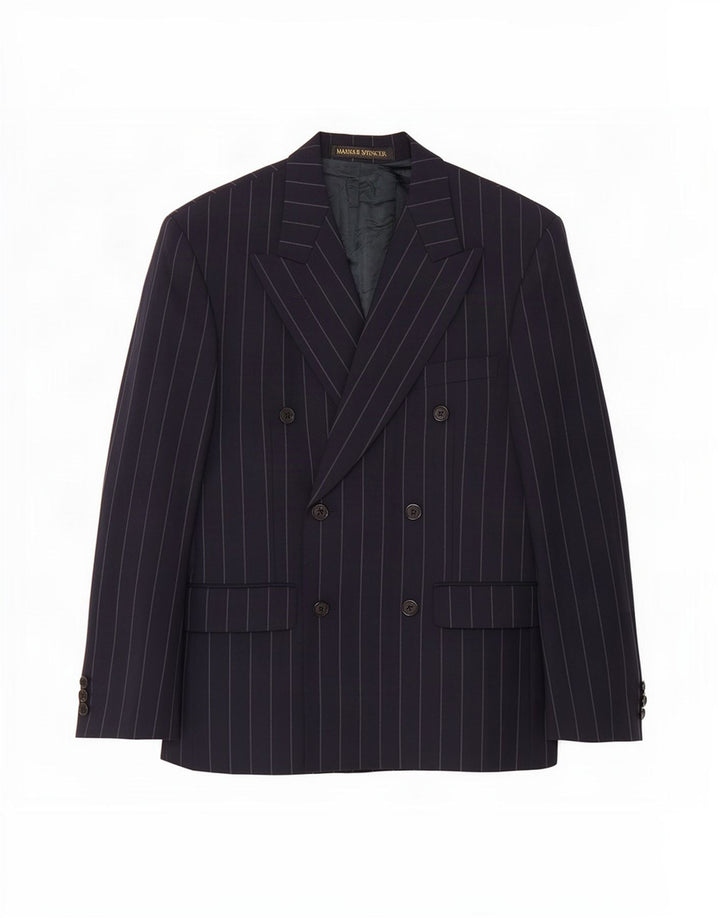 Marks & Spencer Veste blazer St. Michael pour homme UK 36 Small Bleu marine