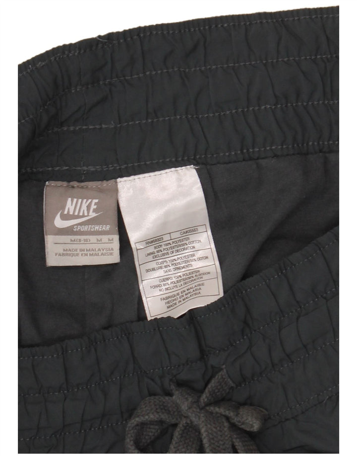 NIKE Womens Tracksuit Trousers US 8/10 Medium  Grey Polyester