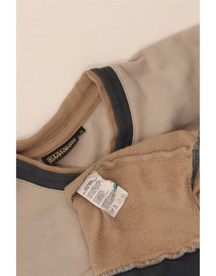 Napapijri Graphic Sweatshirt Jumper XS Multicolore Colourblock