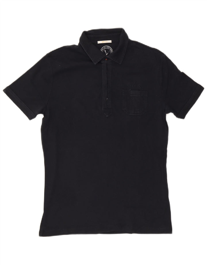 Polo Homme Gas XL Bleu Marine Coton