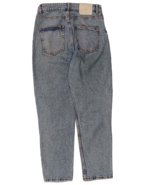Zara Jean fuselé pour femme EU 38 Small W28 L27 Bleu
