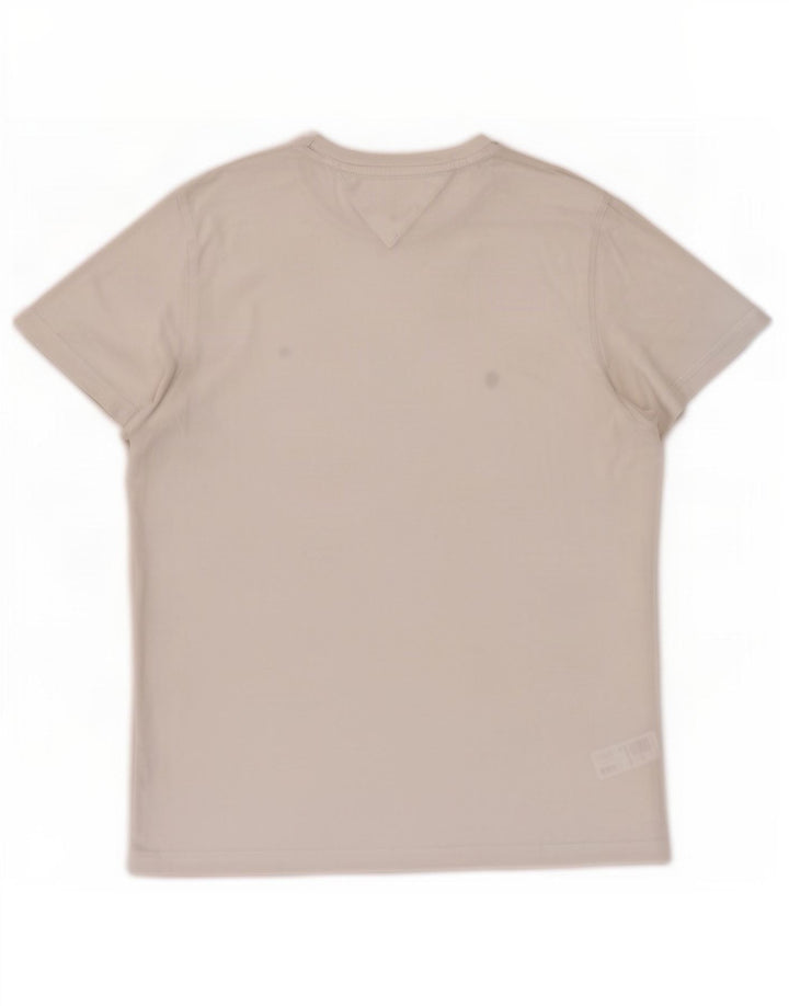 Tommy Hilfiger T-Shirt Homme Grand Blanc Coton