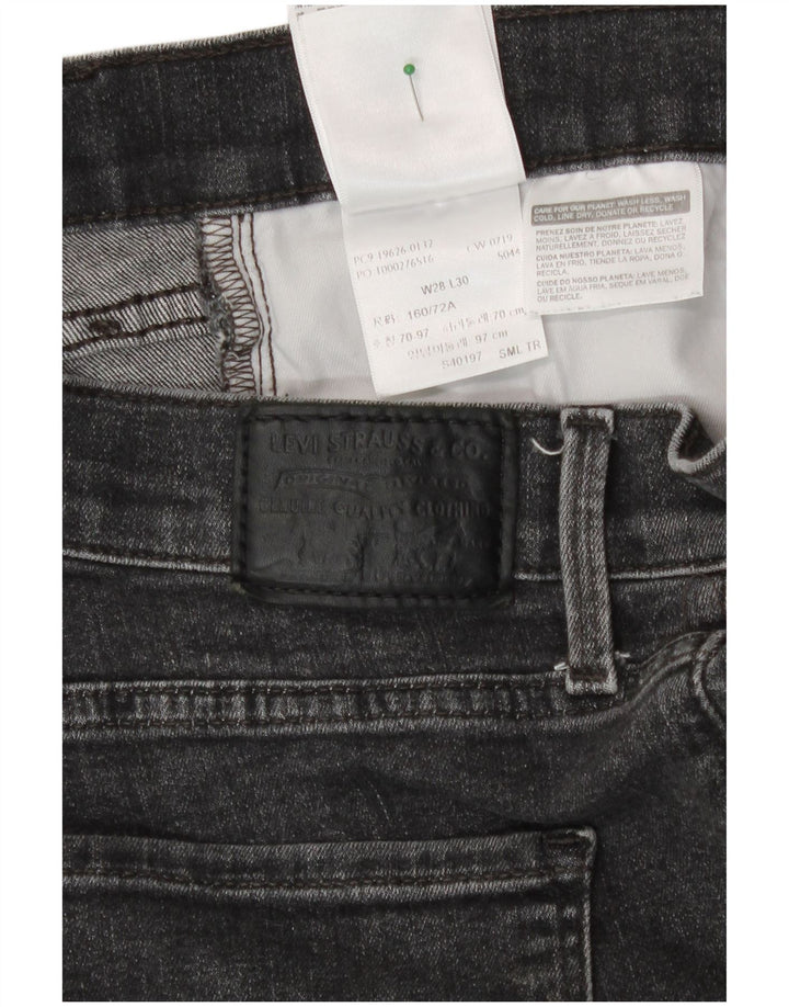 Levi's Jean Skinny Femme W28 L30 Gris Coton