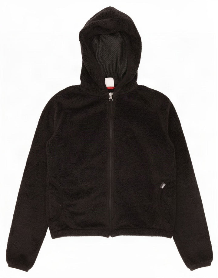 The North Face Veste polaire à capuche pour femme UK 10 Small Noir Polyester