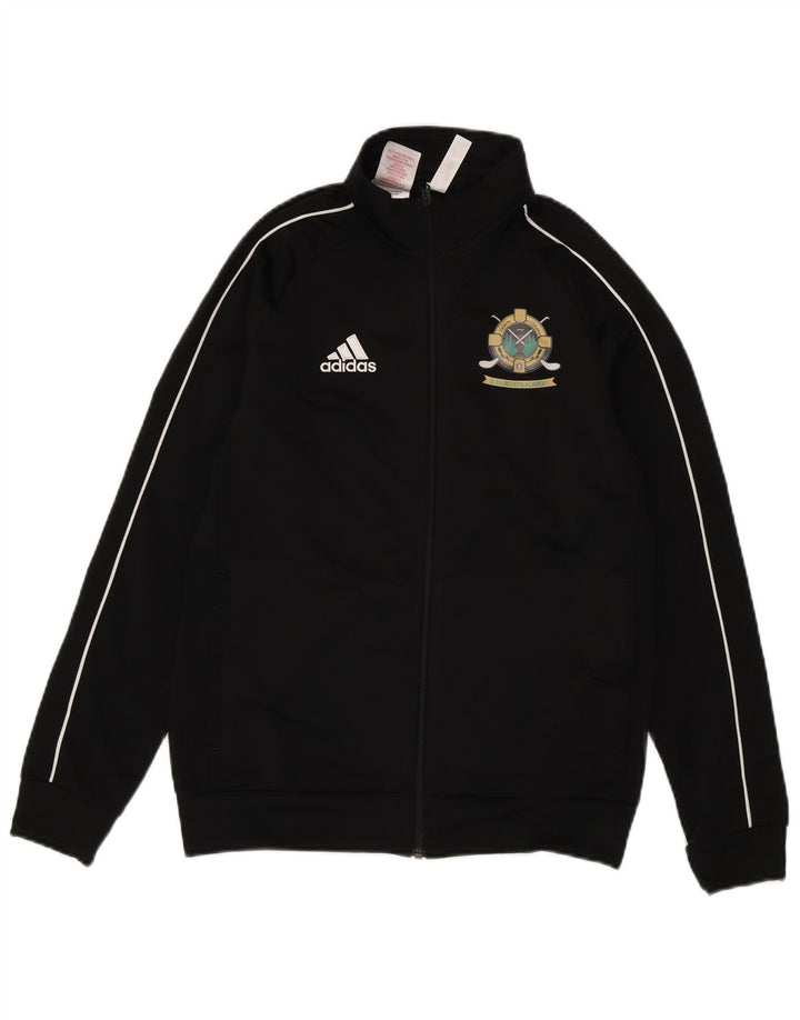Adidas Veste de Survêtement Graphique Garçon 13-14 Ans Noir Polyester