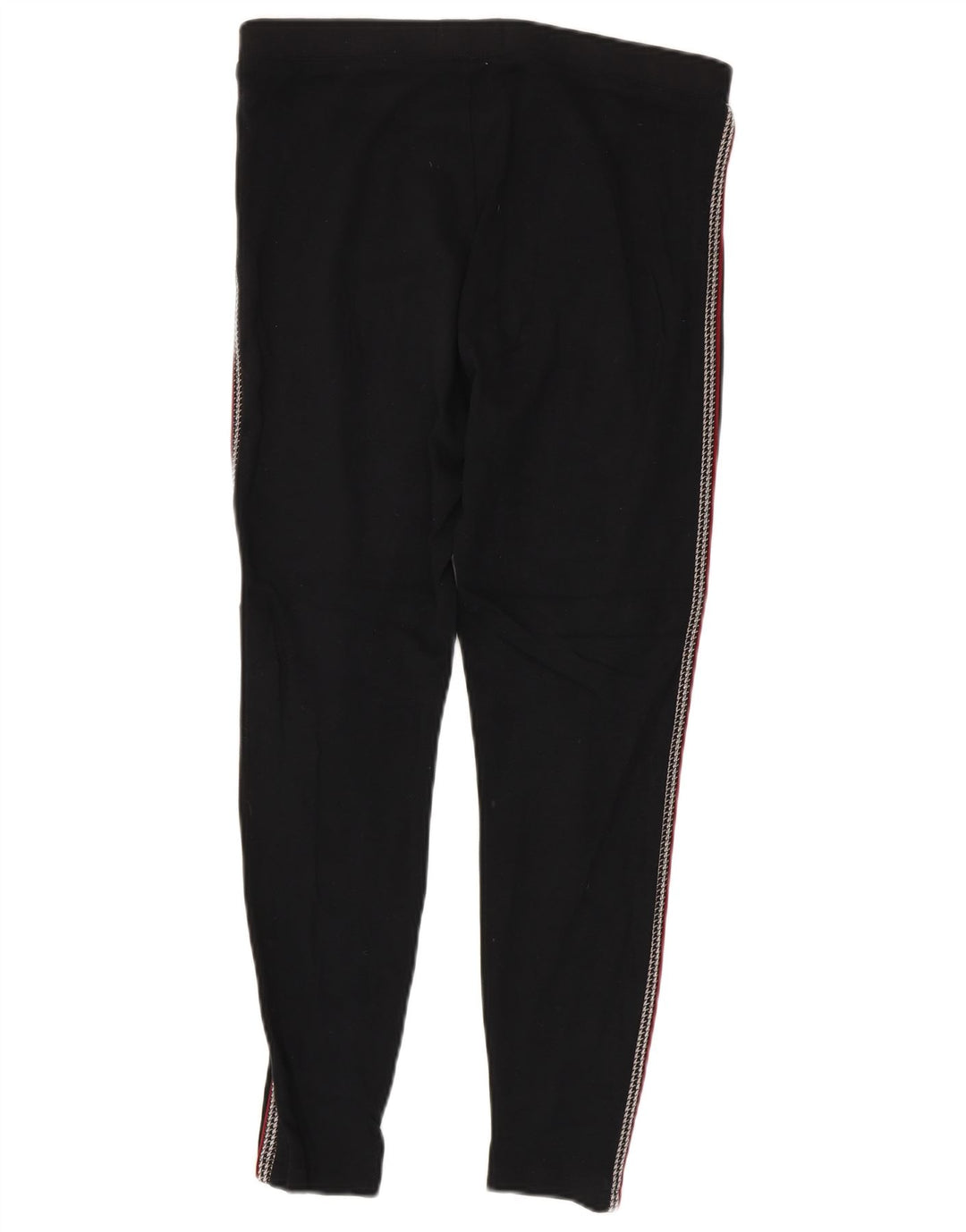 Marks & Spencer Leggings Femme UK 12 Viscose Rayée Noir Moyen