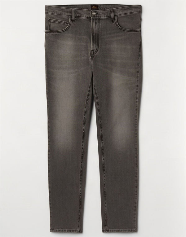 Lee Jean Droit Rider Slim Homme W36 L32 Gris Coton