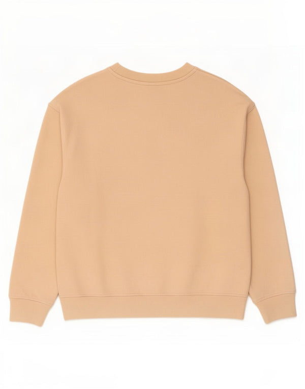 Levi's Sweat Oversize Femme UK 10 Petit Beige Coton