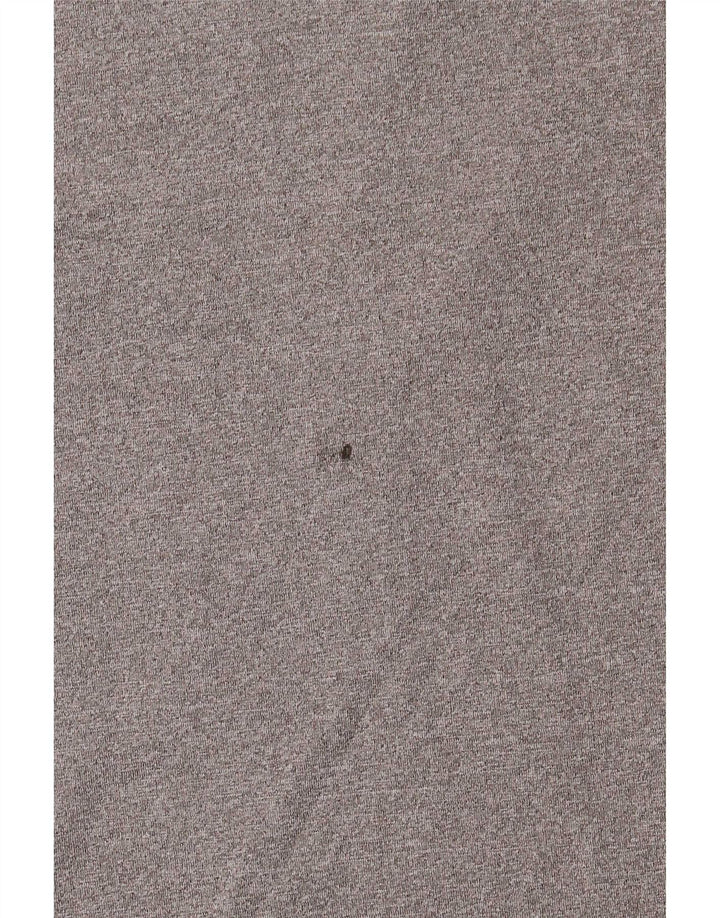 Nike Hommes Dri Fit T-Shirt Haut Large Gris Polyester