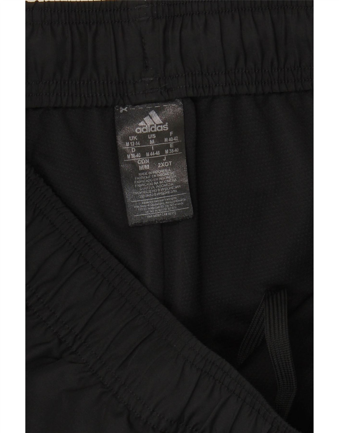 ADIDAS Pantalon de survêtement Climalite pour femme UK 12/14 Noir moyen Polyester