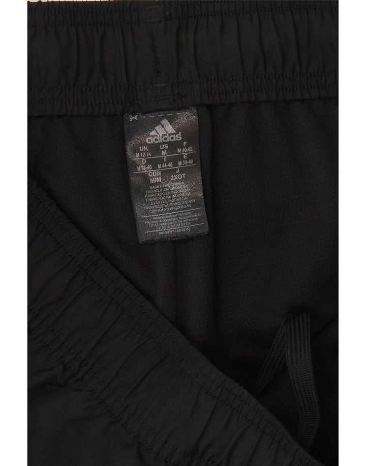 ADIDAS Pantalon de survêtement Climalite pour femme UK 12/14 Noir moyen Polyester