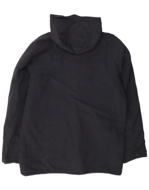 Penguin Veste coupe-vent à capuche pour homme UK 40 Large Bleu marine