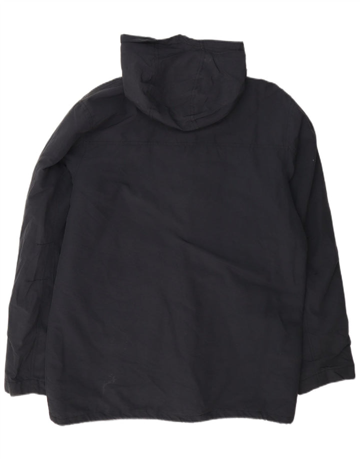 Penguin Veste coupe-vent à capuche pour homme UK 40 Large Bleu marine