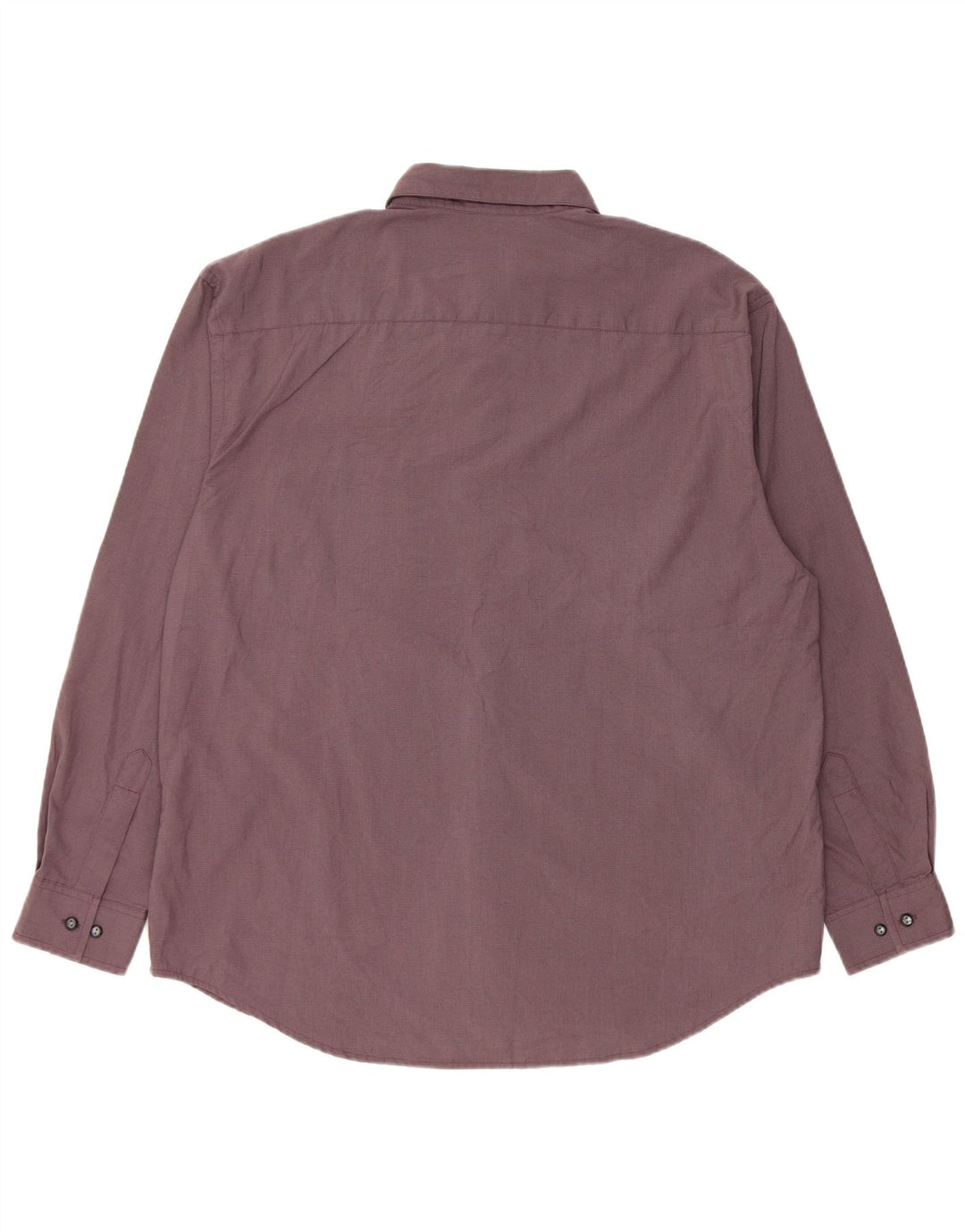 DOCKERS Chemise en flanelle pour hommes, grand motif pied-de-poule violet, en polyester