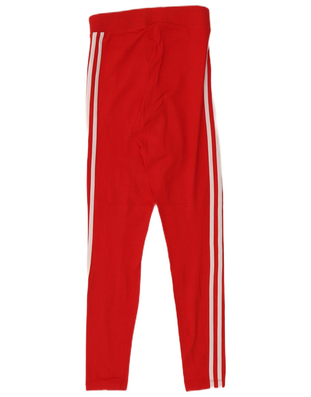 Adidas Leggings Femme UK 10 Petit Coton Rouge