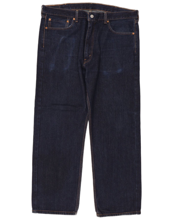 Levi's Jean Droit 505 Homme W40 L29 Bleu Marine Coton