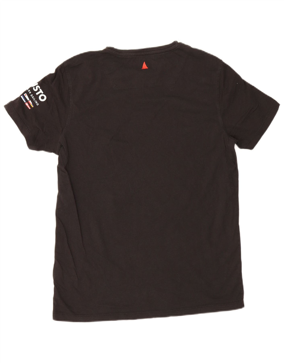 Musto T-Shirt Graphique Homme Noir Moyen Coton