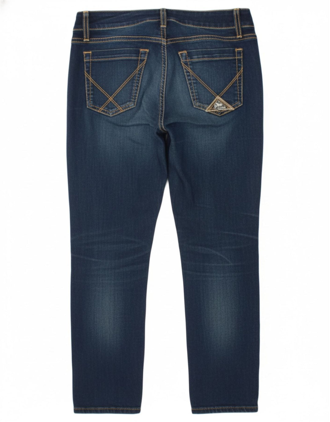 ROY ROGERS Womens Slim Jeans W28 L26 Navy Blue Cotton