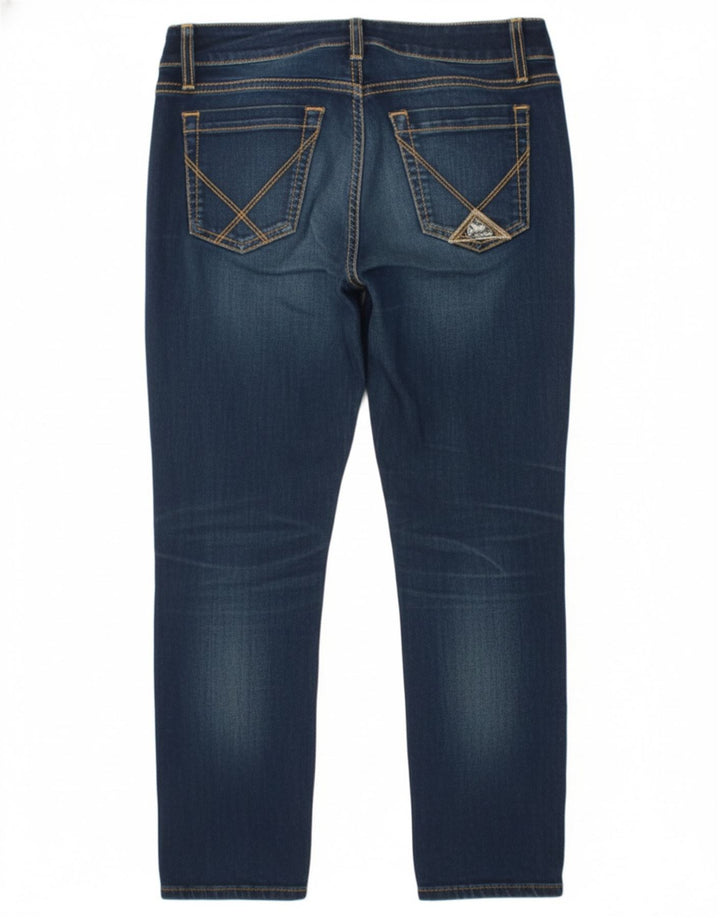 ROY ROGERS Womens Slim Jeans W28 L26 Navy Blue Cotton