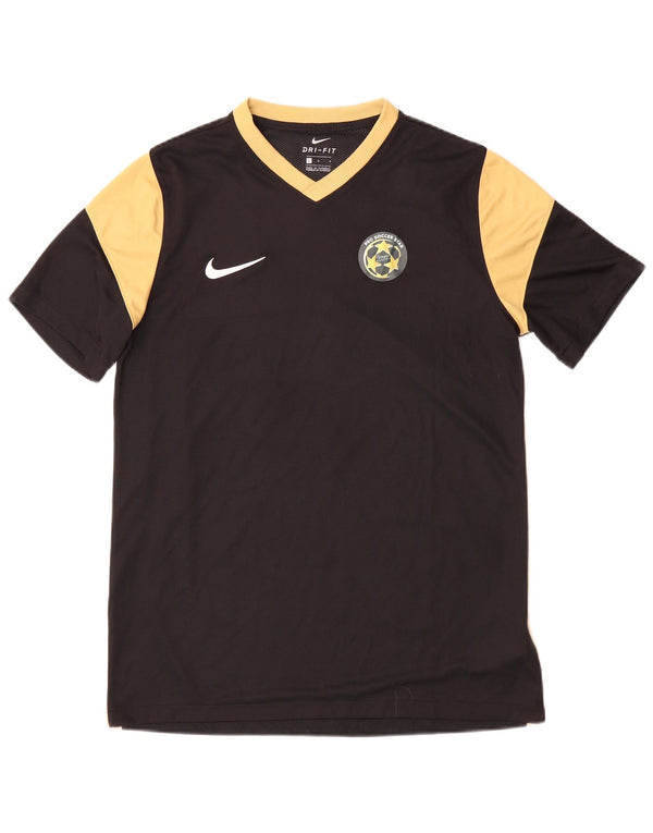 Nike Hommes Dri Fit T-Shirt Haut Large Noir Polyester
