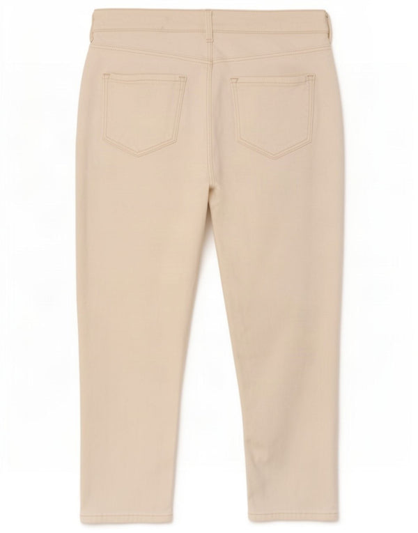 Marks & Spencer Jean court The Carrie pour femme UK 14 Medium W30 L22 Blanc